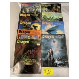 SET OF DRAGON MONTHLY ADVENTURE MAGAZINES