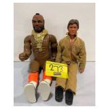 2 VINTAGE ACTION FIGURES