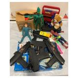 ACTION FIGURES, RAY GUNS, SMATH GAME, WOOD
