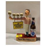PABST BLUE RIBBON BEER WAITER ADVERTISING FIGURE