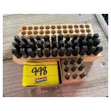 TYPE SET IN WOOD BOX