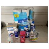 CLEANING SUPPLIES, SURGIPAD, TOILET PAPER ROLLS