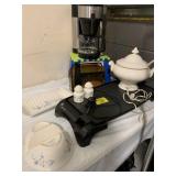 PFALTZGRAFF CHINA, GE GRIDDLE, SOUP TOUREEN W/