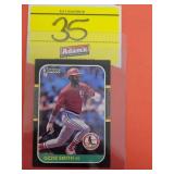 1987 DONRUSS, 60, OZZIE SMITH, ST LOUIS