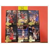 (6) 1996 UPPER DECK, MICHAEL JORDAN CARDS...1986