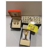 MICKEY MOUSE WATCH & EARRINGS