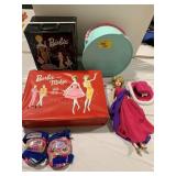 BARBIE & MIDGE CASE, BARBIE BLACK CASE, DOLLS,
