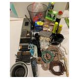 POWER CORDS OF ALL KINDS, LIGHTBUBLS, VHS