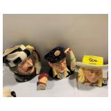 GROUP OF ROYAL DOULTON TOBY JUGS