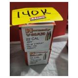 (2) CONTAINERS OF 22 CAL RELOADING BULLET