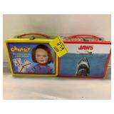 2 METAL LUNCHBOXES W/ NO THERMOS
