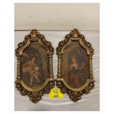 PAIR OF SYROCO SHIRLEY TATTERS-FIELD SET