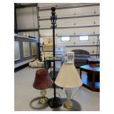 2 LAMPS, FLOOR LAMP