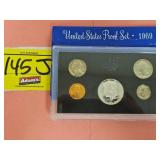 1969 US MINT PROOF SET