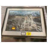 LIMITED EDITION 'SECRET HEIGHTS' SNOW LEOPARD