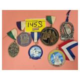 GROUP OF MEDALLIONS...NATIONAL SHRINE OF OUR LADY