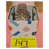 MEN'S FOSSIL WATCH IN METAL CASE