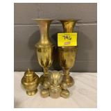 GROUP OF MCM BRASS DECOR