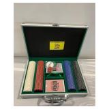 POKER CHIP SET IN CASE