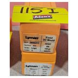 (2) LYMAN PISTOL MOULDS
