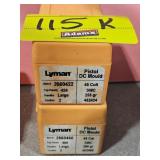 (2) LYMAN PISTOL MOULDS