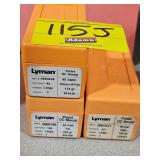 (3) LYMAN PISTOL MOULDS