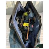 RYOBI TOOL SET IN CARRIER, CLAMP