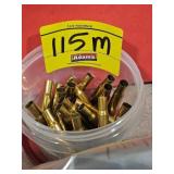 (1) CONTAINER OF 30-30 BRASS CASINGS