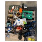 GOLF BALLS & GOLF SET, HOCKEY SKATES, PUMP, WORK