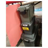 (3) PLASTIC AMMO CANS