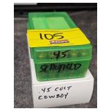 (2) BOXES 45 RELOAD