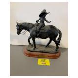 LINDA SAPPINGTON 'COME ON BOYS' RESIN STATUE