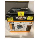 MCGRAW 3 GALLON LIGHT DUTY AIR COMPRESSOR AS IS