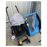 JEEP STROLLER, SCHWINN BIKE TRAILER