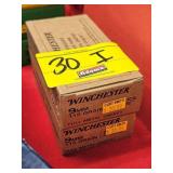 (2) BOXES WINCHESTER 9MM, 115 GR, FMJ