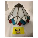 STAINED GLASS LAMP SHADE