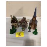 CERAMIC CHRISTMAS VILLAGE HOUSES & ACCESSORIES