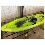 APPEARS NEW LIFETIME BRAND KAYAK W/ PADDLES