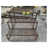METAL MOBILE HOME STAIRS SET