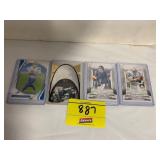 4 FOOTBALL STAR CARDS