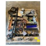 PRESSURE WASHER WANDS, JUMPER CABLES, MIRROR,
