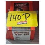 (1) BOX HORNADY 10MM RELOADING BULLET COMPONENTS