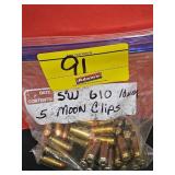 S&W 610 10MM IN (5) MOON CLIPS
