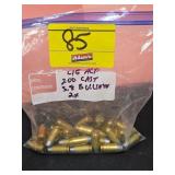 (1) BAG MISC 45 ACP AMMO