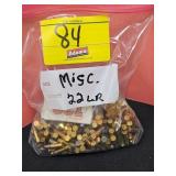 (1) BAG MISC 22LR AMMO