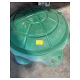 PLASTIC TURTLE SANDBOX