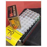 (1) BOX HORNADY 380 AUTO & (1) PARTIAL BOX BLAZER
