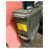 (2) PLASTIC AMMO CANS
