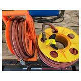 2 REELS OF AIR HOSES