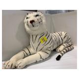 KELLYTOY 37' LONG WHITE TIGER PLUSH